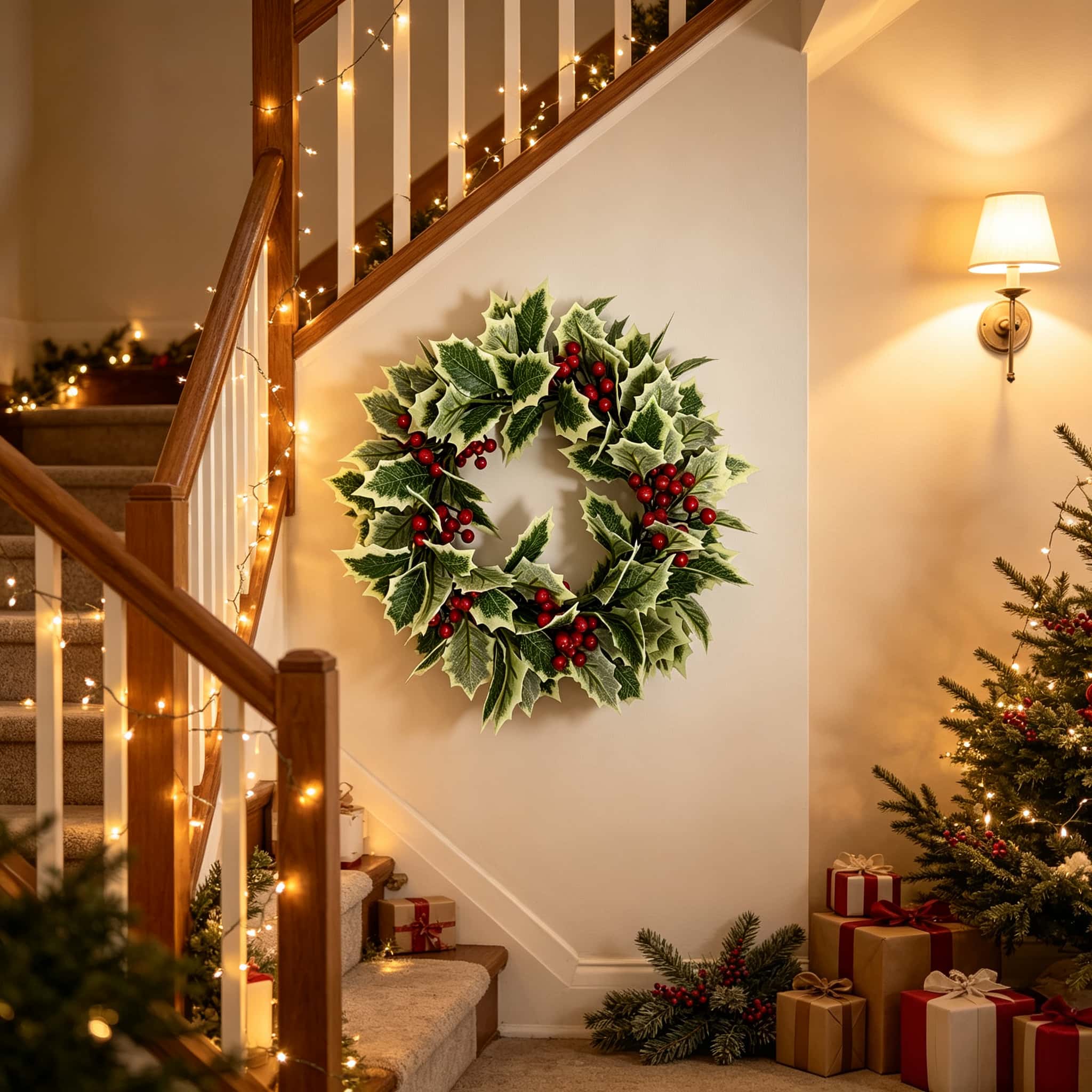 Sztuczny wieniec bożonarodzeni – Christmas Wreath Fake recenzja i cena