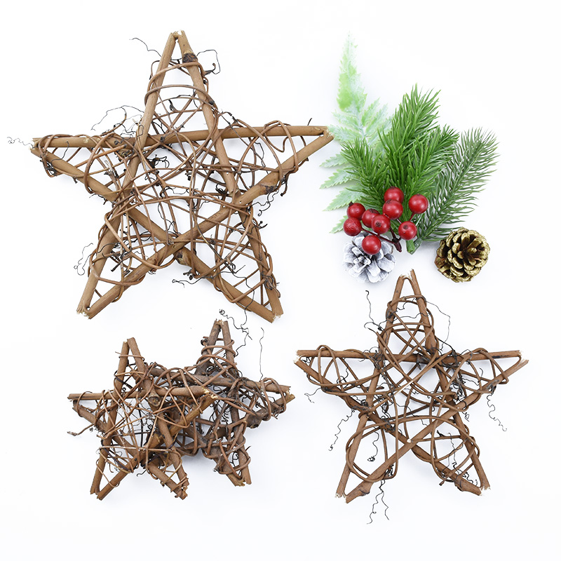 10/15/20cm sztuczne kwiaty na  – Christmas Wreath Fake recenzja i cena