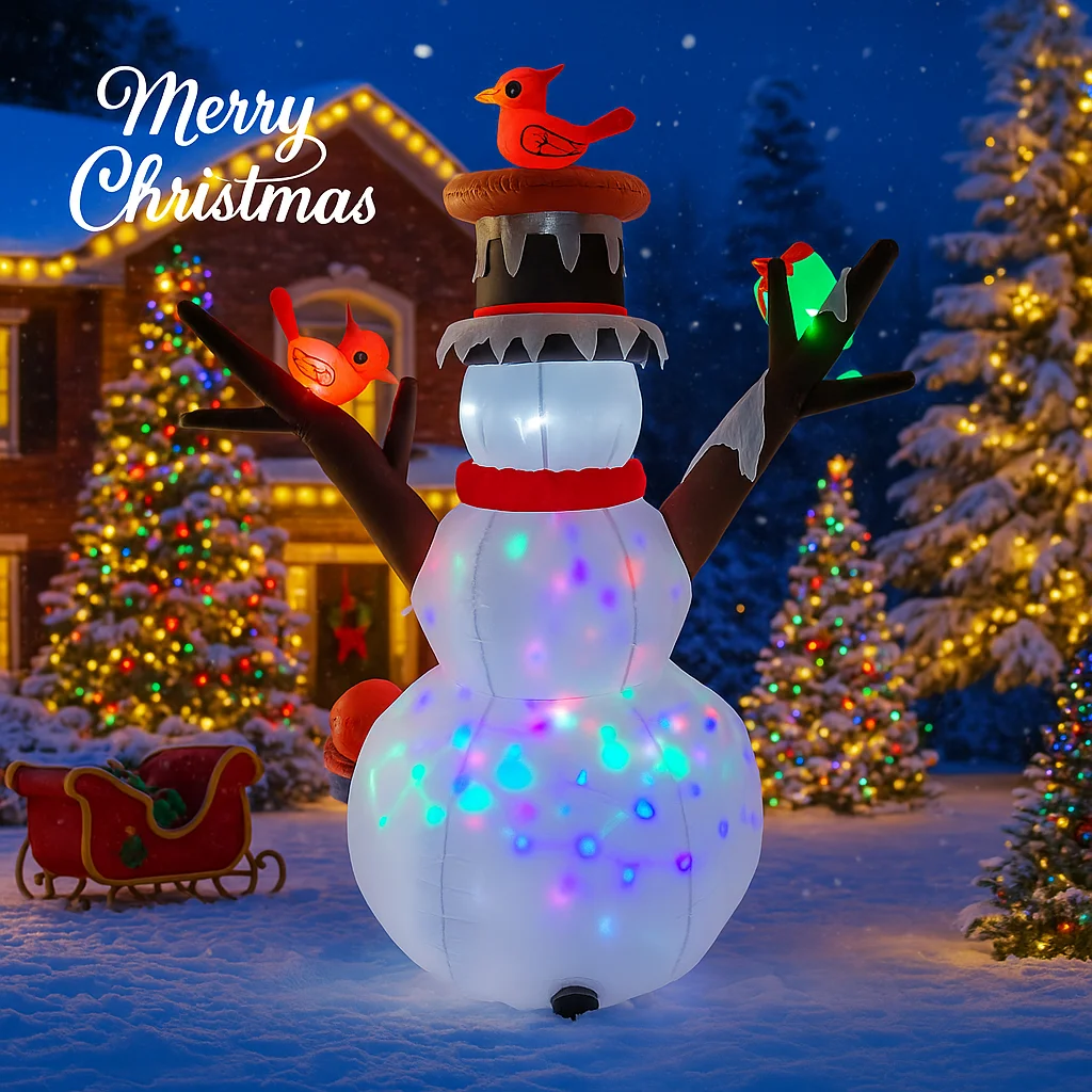 1.8M/5.9FT Uśmiechnięty Bałwan – Christmas Lights Outdoor recenzja i cena