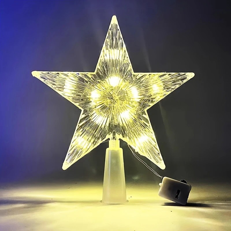 15cm Świąteczna Dekoracja Choi – Star Tree Topper recenzja i cena