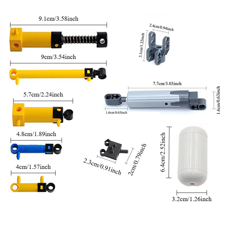 9 szt. Zestaw technicznych ele – Lego Set Technic recenzja i cena