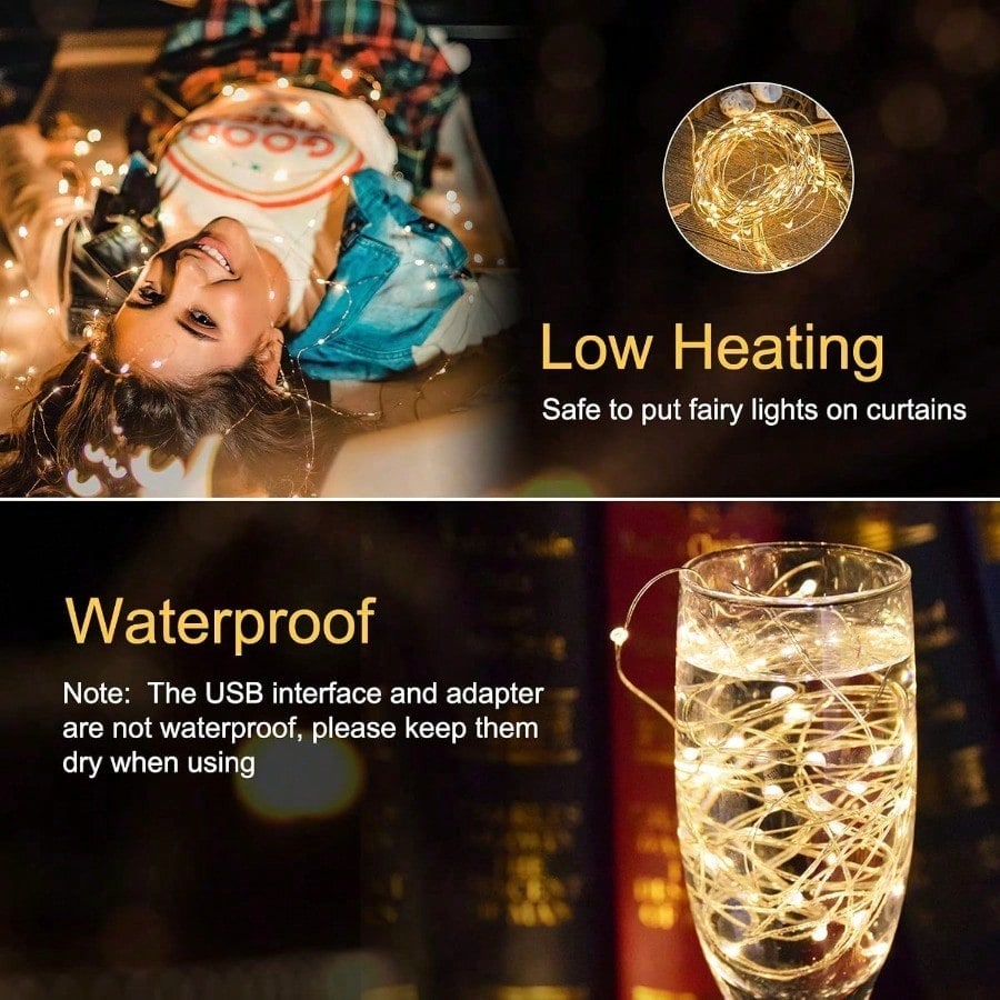 Świetlne girlandy w formie kur – Led Fairy String Lights recenzja i cena